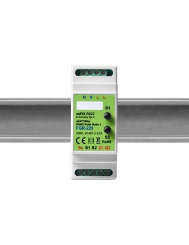 DIN-Rail Module Fibaro Roller Shutter 3 FGRM-222