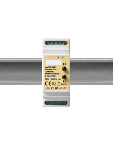 DIN-Rail Module Fibaro Double Switch 2 FGS-223