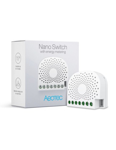 Aeotec Nano Switch met energie meting Z-Wave Plus